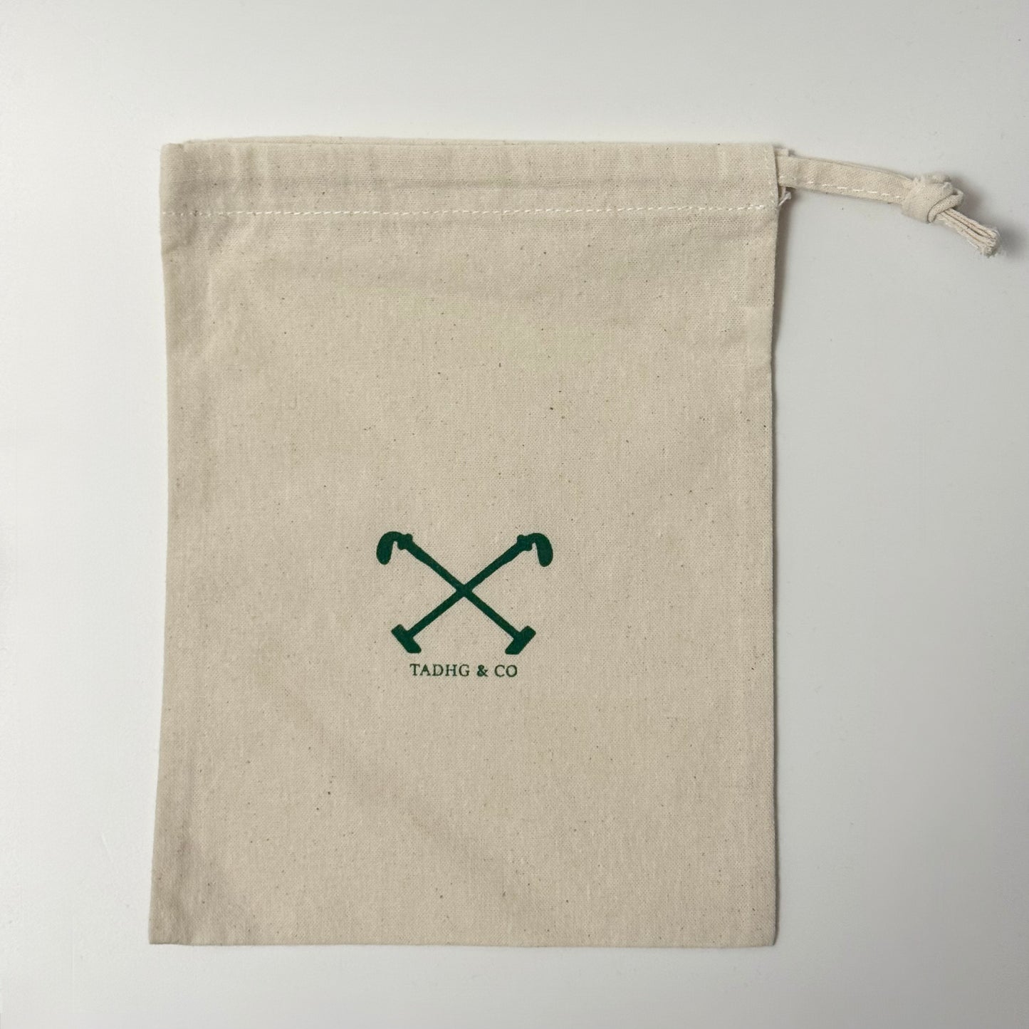 The TADHG Signature Belt dust bag - for TADHG & CO top grain Italian leather belt.