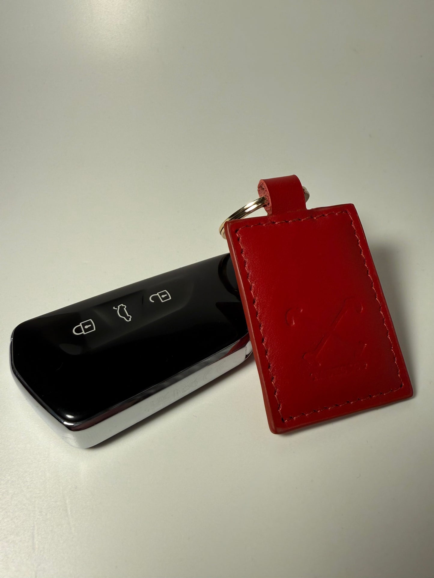 Cherry Red Key Ring