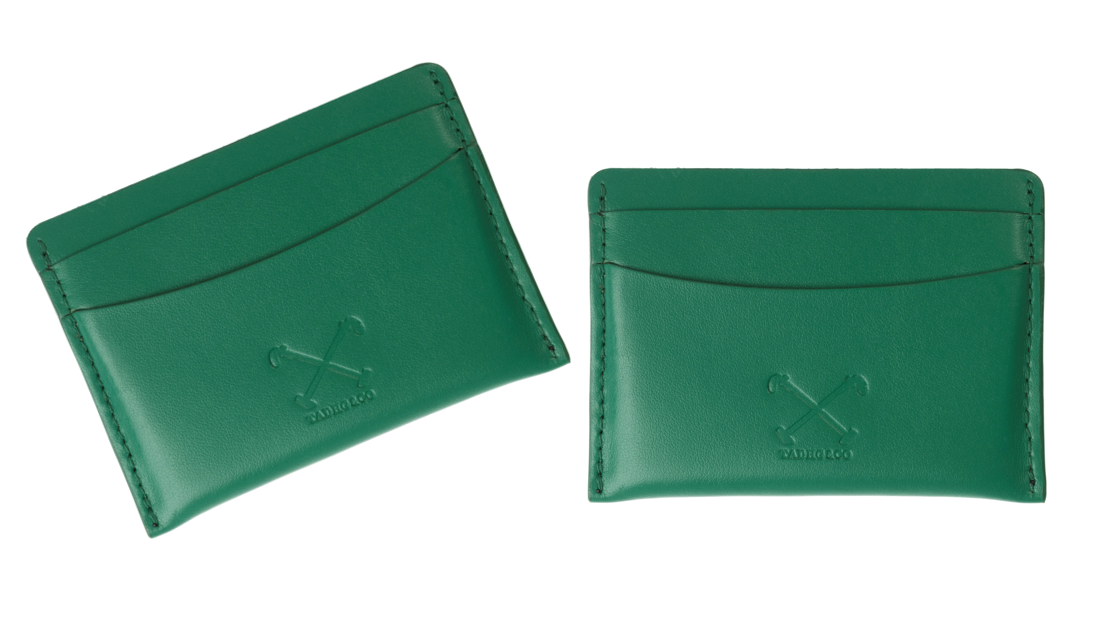 Matching Card Holder Set 
- British Racing Green