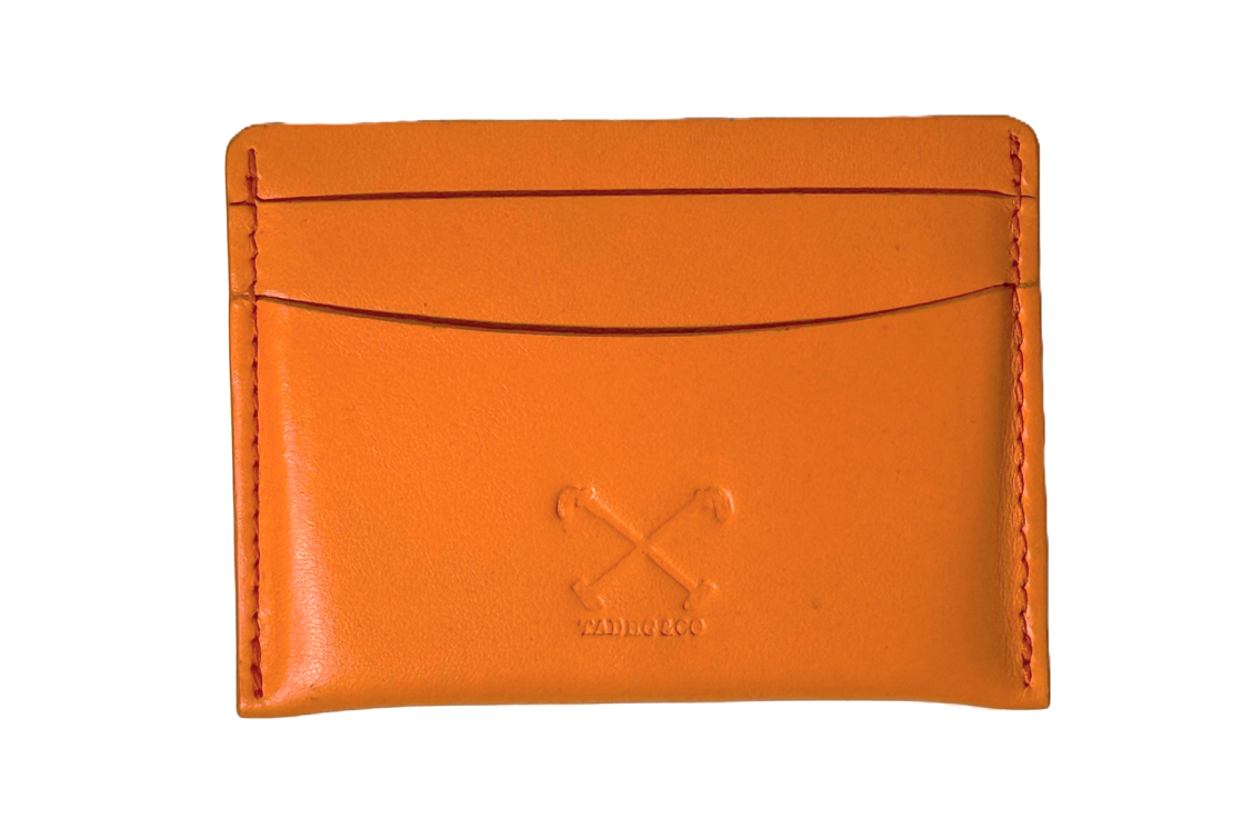 Orange Card Holder